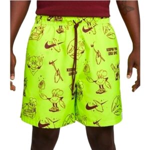 NWT Nike Men's Graphic Print Shorts XXL High Viz
